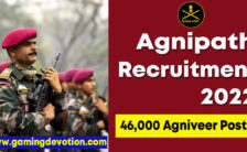 Indian Army Agnipath Recruitment 2022 – Agniveer Posts for 46,000 Vacancies | Apply Online