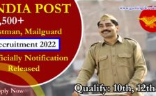 India Post Recruitment 2022 – Postman Posts for 60,544 Vacancies | Apply Offline