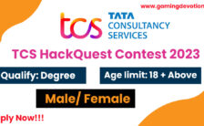TCS HackQuest Off Campus 2023 – HackQuest Contest Posts for Various Vacancies | Apply Online