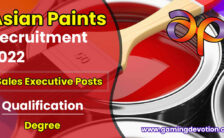 Asian Paints Recruitment 2022 – Executive Posts for Various Vacancies | Apply Online