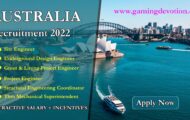 Australia Recruitment 2022 – Engineer Posts for Various Vacancies | Apply Email
