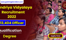 Kendriya Vidyalaya Recruitment 2022 – Primary Teacher, TGT Posts for 13,404 Vacancies | Apply Online
