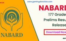 NABARD Recruitment 2022 – Assistant Posts for 177 Vacancies Results Released